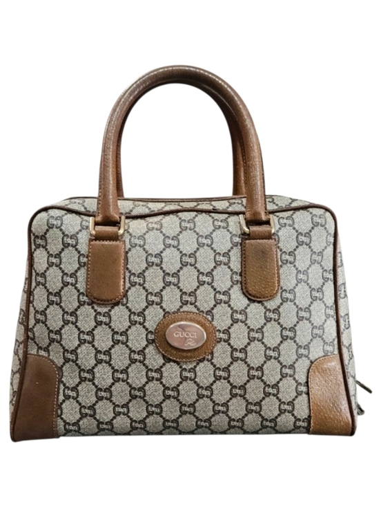 Gucci Handbags - Vintage Gucci Plus GG Supreme Satchel Top Handle Bag 1980s